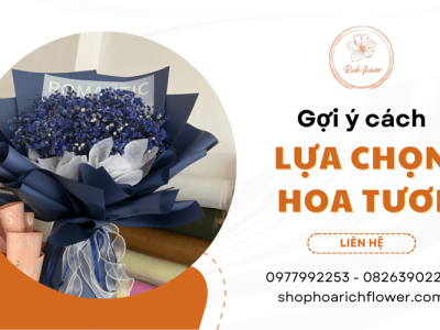 Gợi ý cách lựa chọn hoa tươi để tặng cho đối tượng phù hợp