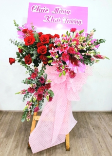 Kệ hoa chúc mừng 07