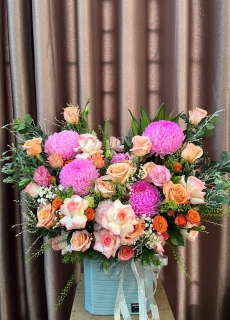 Giỏ hoa để bàn 11