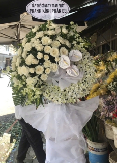 Kệ hoa chia buồn 19