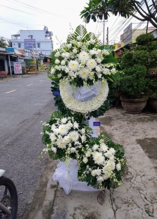 Kẹ hoa chia buồn 23