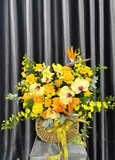 Giỏ hoa để bàn 24