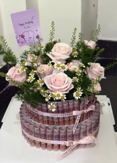 Giỏ hoa để bàn 31